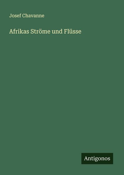 Produktbild: Afrikas Str&ouml;me und Fl&uuml;sse