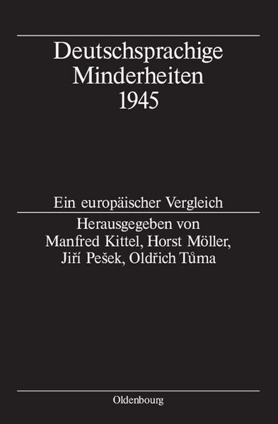 Produktbild: Deutschsprachige Minderheiten 1945
