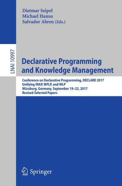 Produktbild: Declarative Programming and Knowledge Management