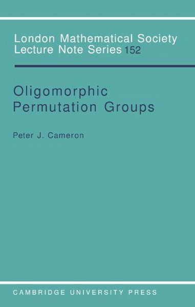 Produktbild: Oligomorphic Permutation Groups