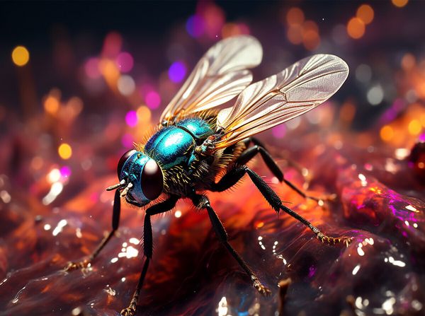 Produktbild: CALVENDO Puzzle Fliege | 2000 Teile Lege-Gr&ouml;&szlig;e 90x67cm Foto-Puzzle f&uuml;r gl&uuml;ckliche Stunden