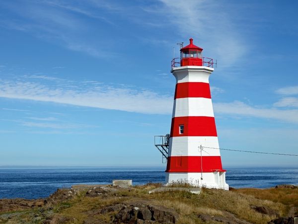 Produktbild: CALVENDO Puzzle Brier Island Leuchtturm (1944) | 1000 Teile Lege-Gr&ouml;&szlig;e 64x48cm Foto-Puzzle f&uuml;r gl&uuml;ckliche Stunden