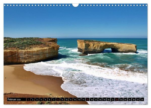 Produktbild: Australien - Die Great Ocean Road (Wandkalender 2026 DIN A3 quer), CALVENDO Monatskalender
