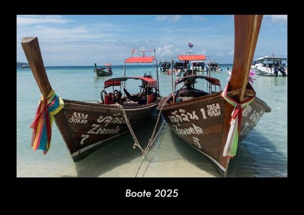 Produktbild: Boote 2025 Fotokalender DIN A3