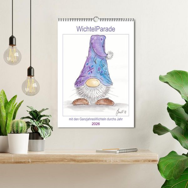 Produktbild: WichtelParade (Wandkalender 2026 DIN A3 hoch), CALVENDO Monatskalender