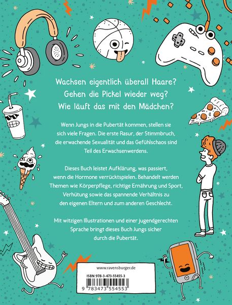 Nur für Boys - Alles was du wissen musst; Aufklärungsbuch für Jungs ab 9 Jahren