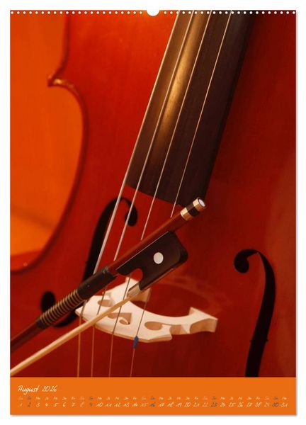 Produktbild: Geliebtes Cello (Wandkalender 2026 DIN A2 hoch), CALVENDO Monatskalender