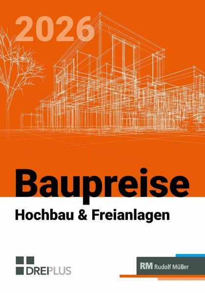 Produktbild: Baupreise f&uuml;r Hochbau und Freianlagen 2026- E-Book (PDF)