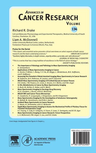 Produktbild: Applications of Mass Spectrometry Imaging to Cancer
