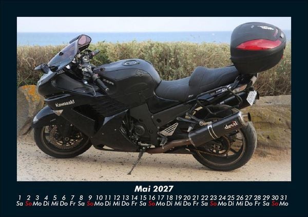 Produktbild: Motorr&auml;der 2027 Fotokalender DIN A5