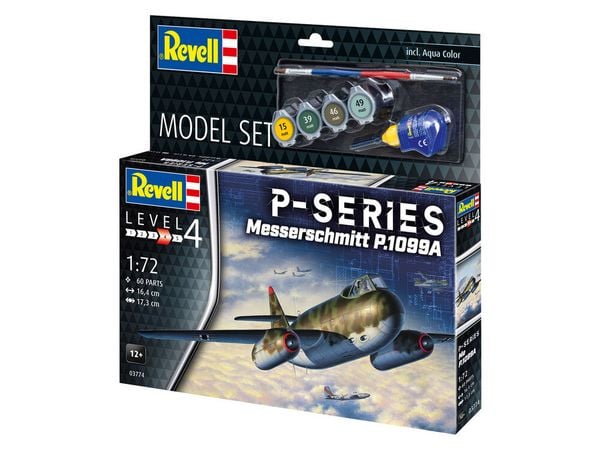 Produktbild: Modellbau Model Set Messerschmitt P.1099A - P-Series