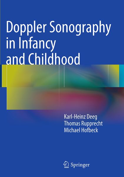 Produktbild: Doppler Sonography in Infancy and Childhood