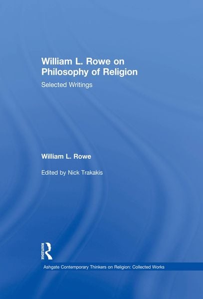 Produktbild: William L. Rowe on Philosophy of Religion