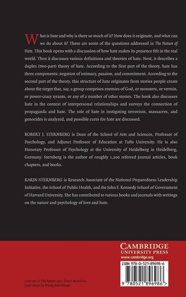 Produktbild: The Nature of Hate