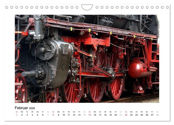 Produktbild: Unter Dampf - Dampflokromantik (Wandkalender 2026 DIN A4 quer), CALVENDO Monatskalender