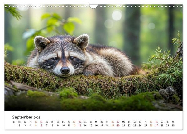 Produktbild: Tierische Jahreszeiten (Wandkalender 2026 DIN A3 quer), CALVENDO Monatskalender