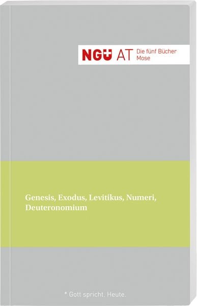 Produktbild: NG&Uuml;. Altes Testament. Die f&uuml;nf B&uuml;cher Mose