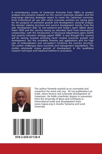Produktbild: A Contemporary Review of Cameroon Economy from Late 1960's to Present