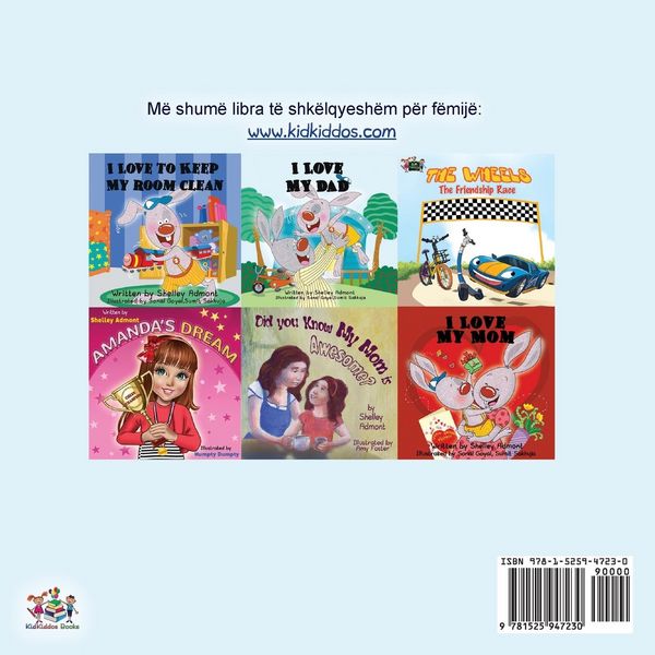 Produktbild: I Love My Dad (Albanian Children's Book)