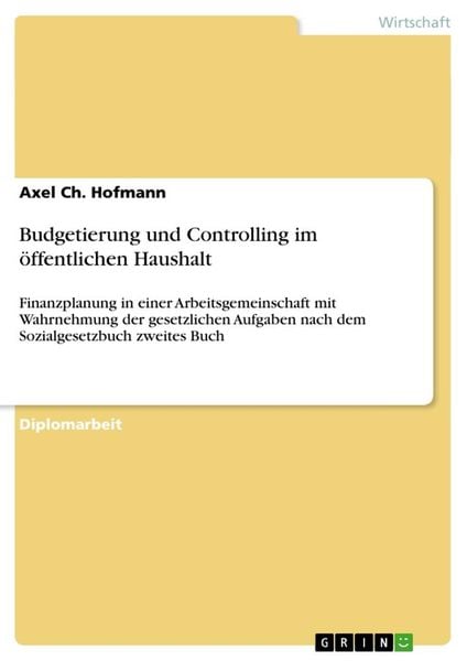 Produktbild: Budgetierung und Controlling im &ouml;ffentlichen Haushalt