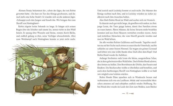 Produktbild: Klassiker zum Vorlesen. Robin Hood
