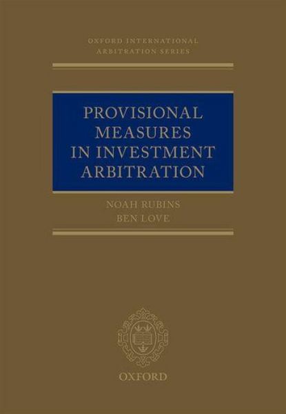 Produktbild: Provisional Measures in Investment Arbitration
