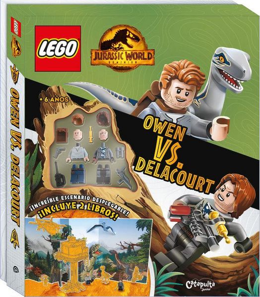 Produktbild: Lego Jurassic World. Owen vs. Delacourt