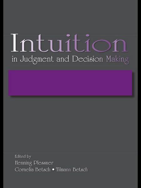 Produktbild: Intuition in Judgment and Decision Making