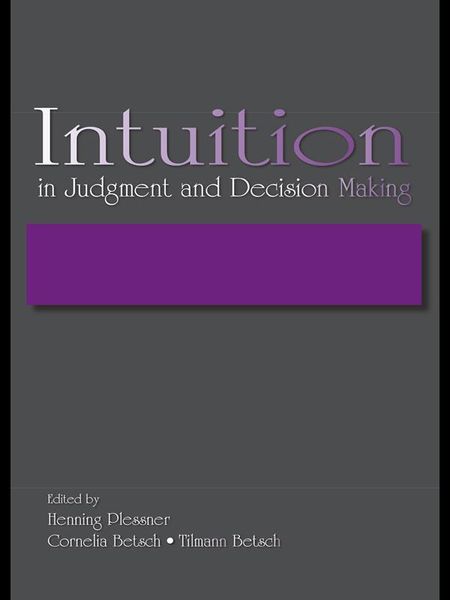 Produktbild: Intuition in Judgment and Decision Making