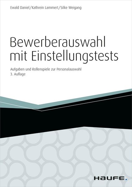 Produktbild: Bewerberauswahl mit Einstellungstests - inkl. Arbeitshilfen online