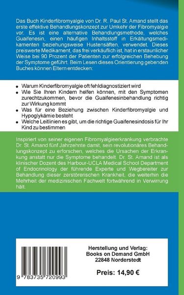 Produktbild: Kinderfibromyalgie