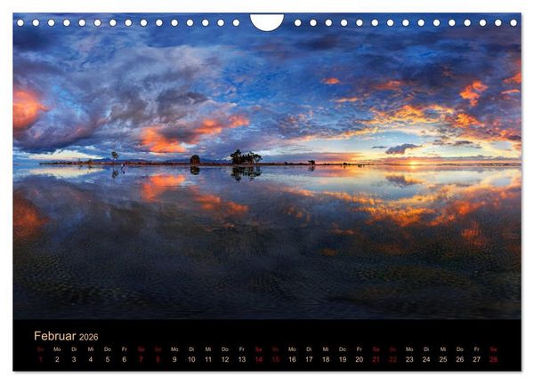 Produktbild: S&uuml;dseetraum Neuseeland (Wandkalender 2026 DIN A4 quer), CALVENDO Monatskalender
