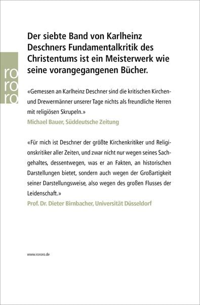 Produktbild: Kriminalgeschichte des Christentums 7