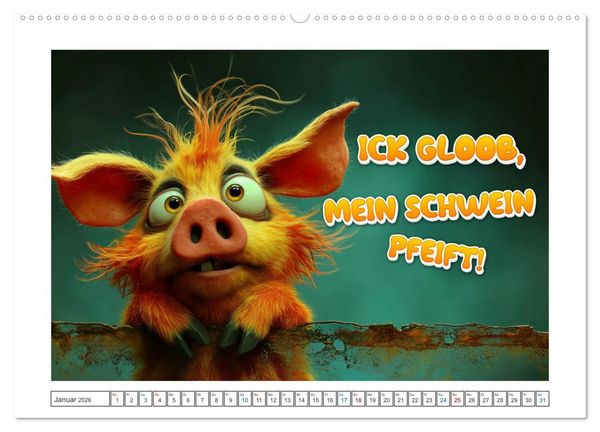 Produktbild: Dit is Berlin, wa? (Wandkalender 2026 DIN A2 quer), CALVENDO Monatskalender