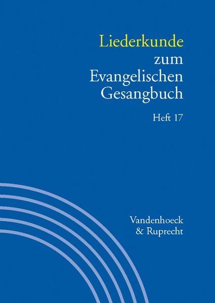 Produktbild: Liederkunde zum Evangelischen Gesangbuch. Heft 17