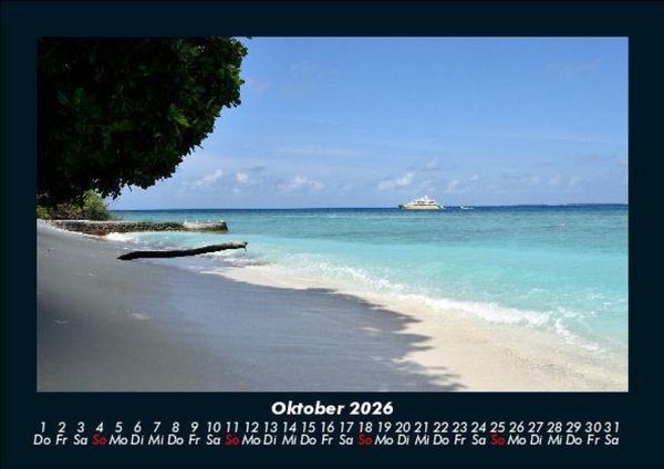 Produktbild: Die sch&ouml;nsten Meereslandschaften 2026 Fotokalender DIN A5