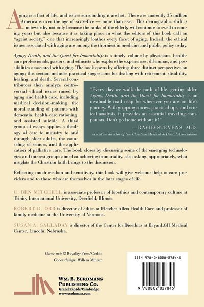 Produktbild: Aging, Death, and the Quest for Immortality