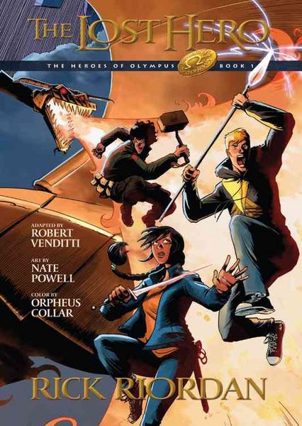 Produktbild: Heroes of Olympus, Book One: Lost Hero: The Graphic Novel, The-Heroes of Olympus, Book One
