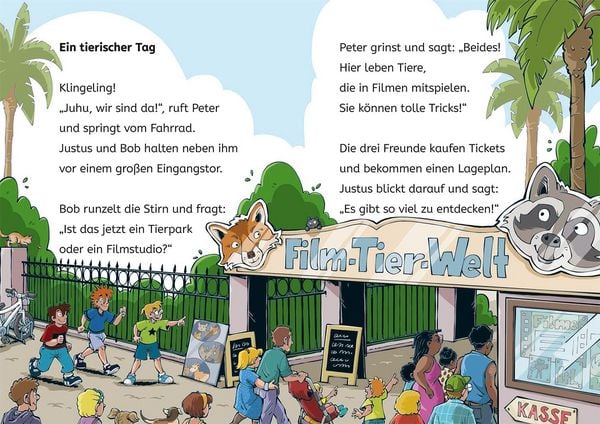 Die drei ??? Kids, Bücherhelden 1. Klasse, Diebe im Tierpark