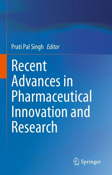 Produktbild: Recent Advances in Pharmaceutical Innovation and Research