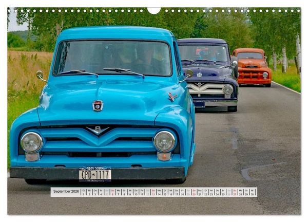 Produktbild: FORD F 1 - F 100 (Wandkalender 2026 DIN A3 quer), CALVENDO Monatskalender