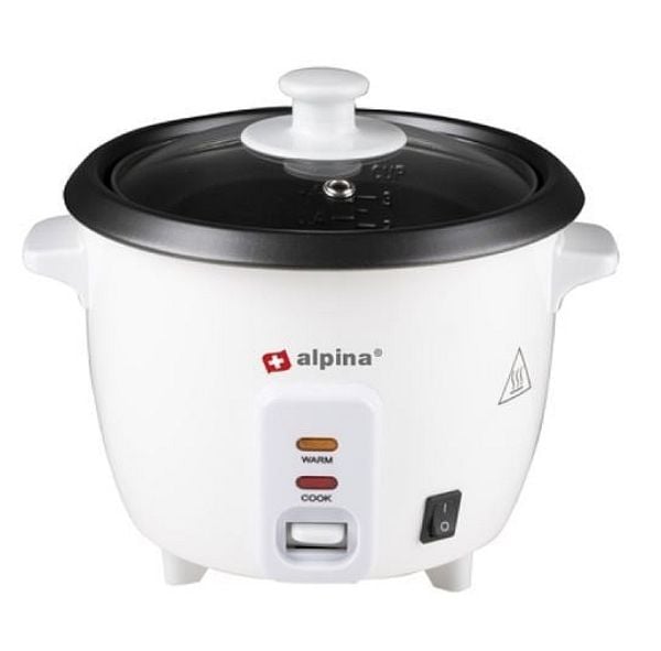 ALPINA Reiskocher, 300 Watt, 600ml, Weiß