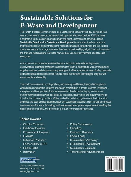Produktbild: Sustainable Solutions for E-Waste and Development