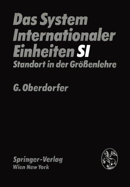 Produktbild: Das System Internationaler Einheiten (SI)