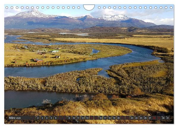 Produktbild: Patagonien - Parques Torres del Paine und Los Glaciares (Wandkalender 2026 DIN A4 quer), CALVENDO Monatskalender