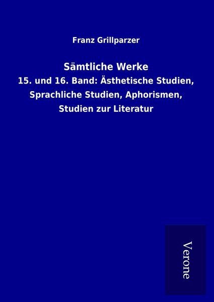 Produktbild: S&auml;mtliche Werke