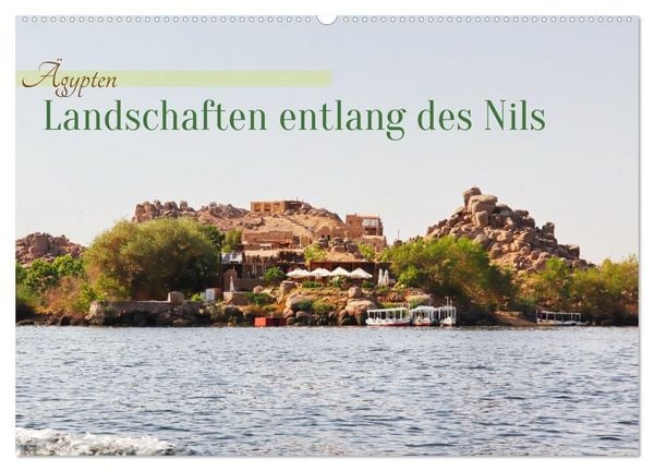 Produktbild: &Auml;gypten - Landschaften entlang des Nils (Wandkalender 2027 DIN A2 quer), CALVENDO Monatskalender