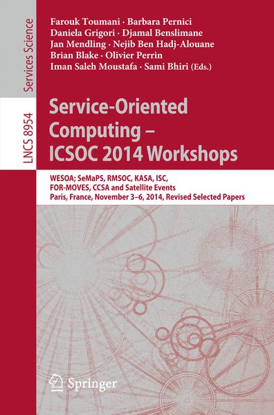 Produktbild: Service-Oriented Computing - ICSOC 2014 Workshops
