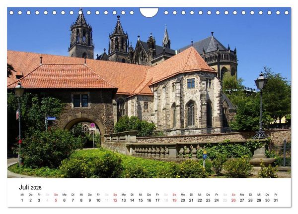 Produktbild: Mein Magdeburg 2026 (Wandkalender 2026 DIN A4 quer), CALVENDO Monatskalender