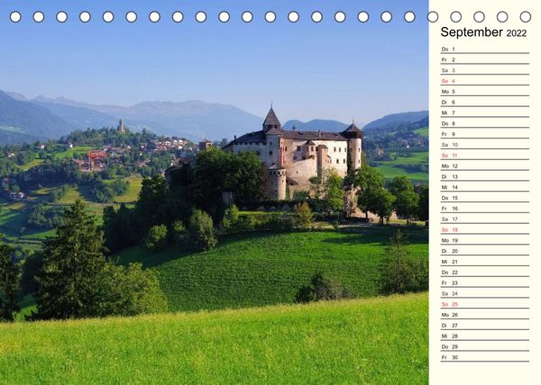 Produktbild: Eisacktal - Wipptal - Vom Brenner bis nach Bozen (Tischkalender 2022 DIN A5 quer)